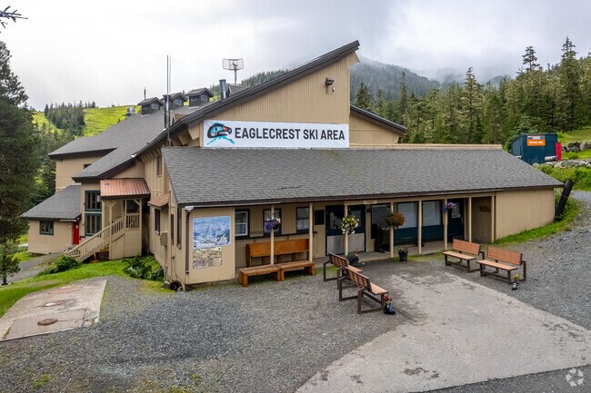 Eaglecrest Ski Area is near West Juneau, offering ski slopes to enjoy during the winter months.