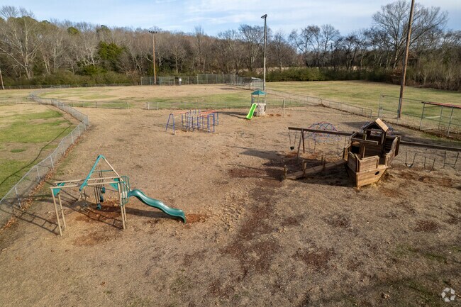 Playground at Billy Hunter Park in Hazel Green Alabama.