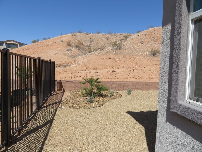 Left side view of home