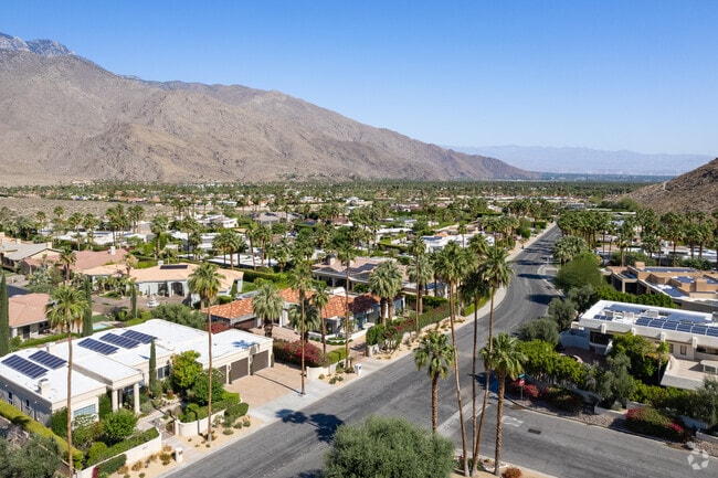 Mountain views surround Andreas Hills connecting residents with nature.