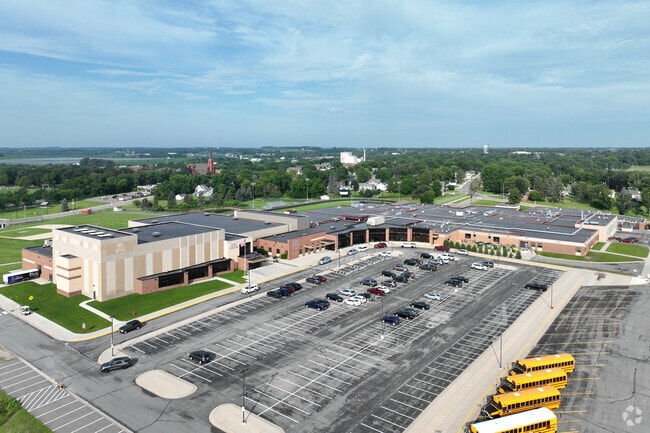 Albany Area Middle School enrolls nearly 500 students.