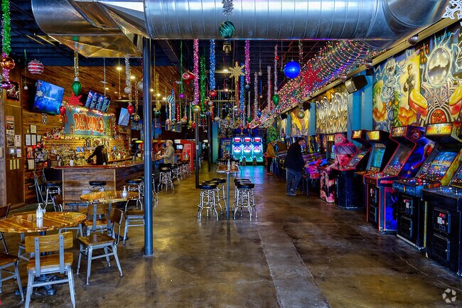 If you're looking for a beverage and a lot of old-school video games, Beercade is the place.