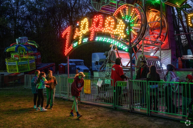 The carnival at the Academy of Saint Paul in Ramsey featured plenty of rides for all ages.