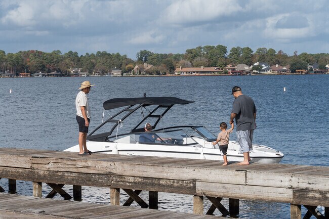 Families enjoy fishing while picnicking along the lake’s scenic shorelines.
