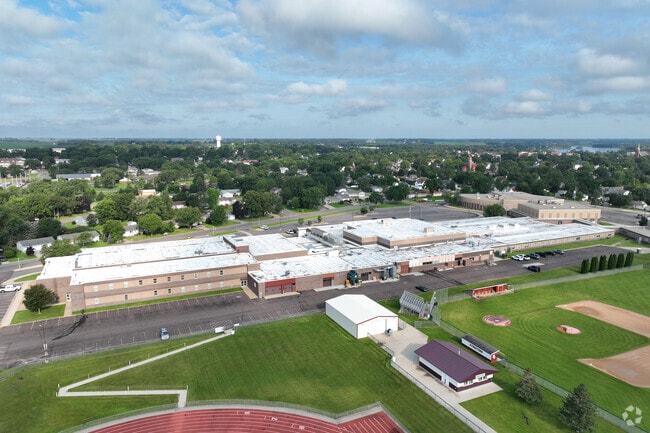 Sauk Centre Secondary School enrolls just over 600 students.