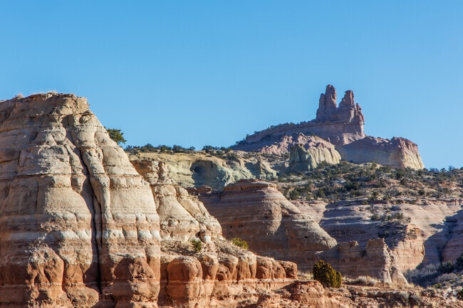 Red Rock park near Gallup is home to the stunning Church Rock as well as the red rock the park is named after.