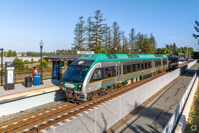 At the Rohnert Park SMART train station, you can get almost anywhere fast.