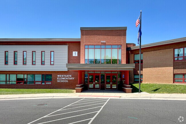 Westgate Elementary School is a short drive for those looking to transport their kids to school in Tysons Corner.