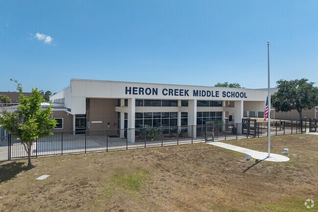 Heron Creek Middle School serves students in grades 6-8 in Sarasota County.