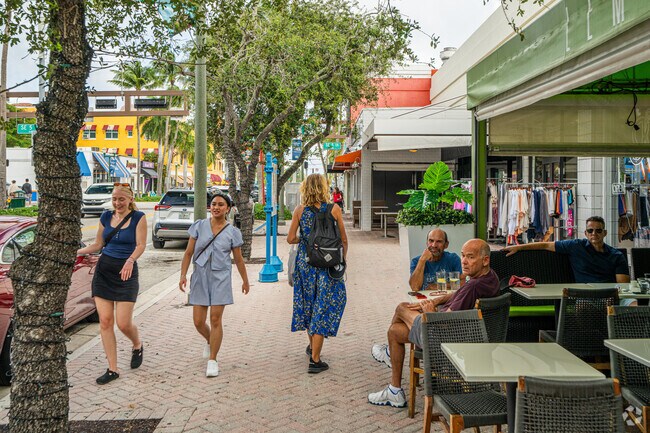 Enjoy a leisurely stroll around downtown Tropic Isle, filled with charm and activity.