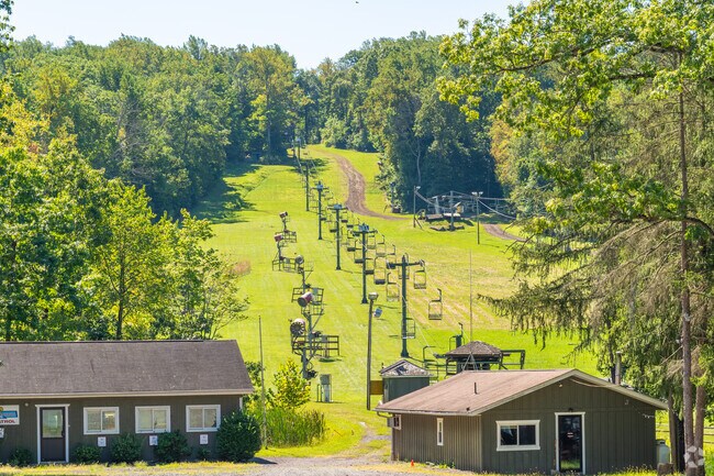 Spring Mountain Resort in Upper Salford Township is packed with visitors in the winter months.