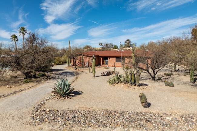 1970's ranch-style homes with acreage are typical in Tanque Verde.