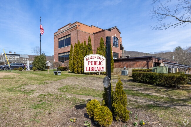 The Beacon Falls Library is part of town hall and offers a wonderful selection of kids books.