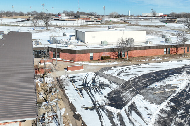 Mission Intermediate Grade Center sits on the larger Coweta Schools campus.