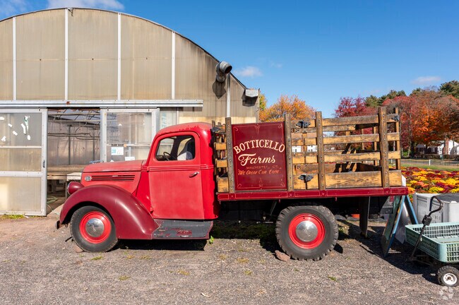 Botticello Farms has photo opportunities for anyone who loves classic trucks and tractors.