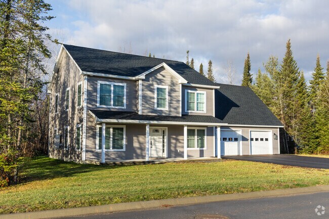 Two storyl homes are common in Hermon’s residential neighborhoods.