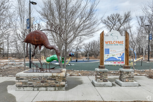Patterson Lake Recreation Area is home to the Crooked Crane Trail.