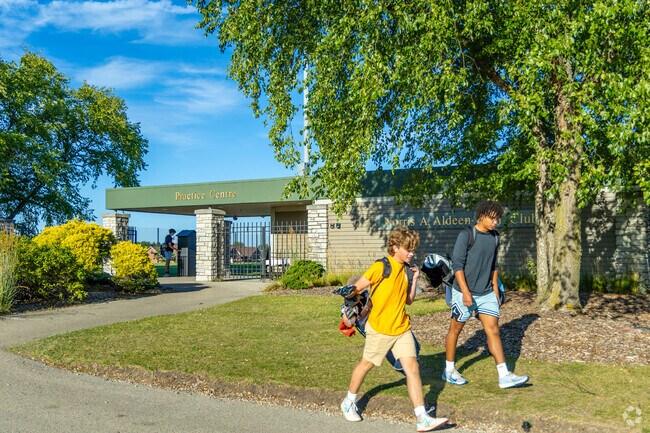 Brush up on your golf game at Aldeen Golf Practice Center.