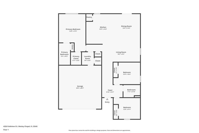 4326 Fieldview Cir, Wesley Chapel, FL 33545 - photo 2