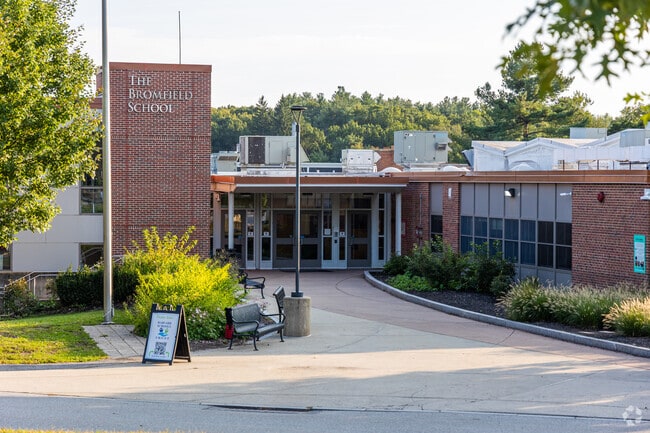 The Bromfield School is located in the Bare Hill neighborhood of Harvard, Massachusetts.