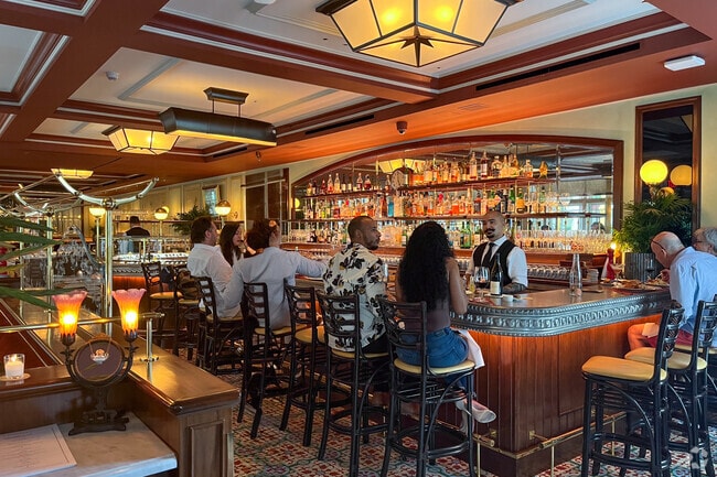 Bouchon Bistro has an elegant vibe, a classic menu, and great bar service.