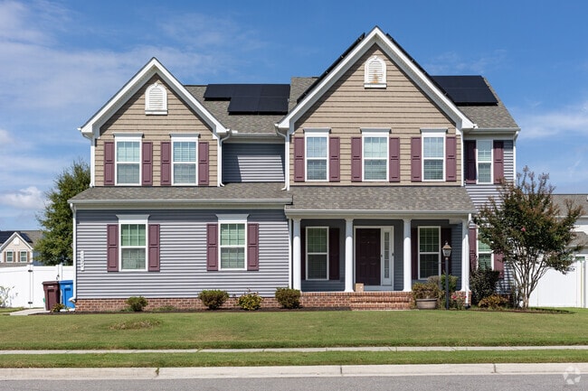 Large Colonials in Greenbrier East have plenty of room for large families.