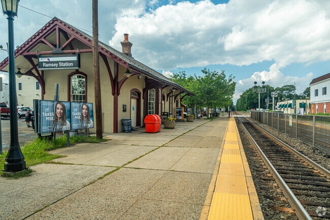 Take a train to Hoboken from the Ramsey Station.