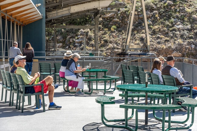 Aerial Tramway offering residents of Palm Springs Villas II a captivating and scenic experience