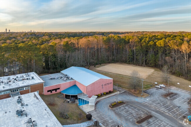 St. Peter Claver Regional Catholic School is located on Tilson Road in the Candler-McAfee area.