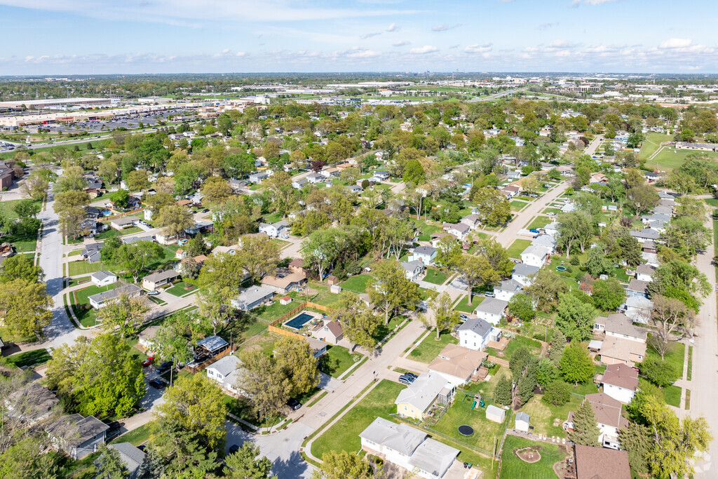 Old Millard East residents enjoy beautiful large shade trees.