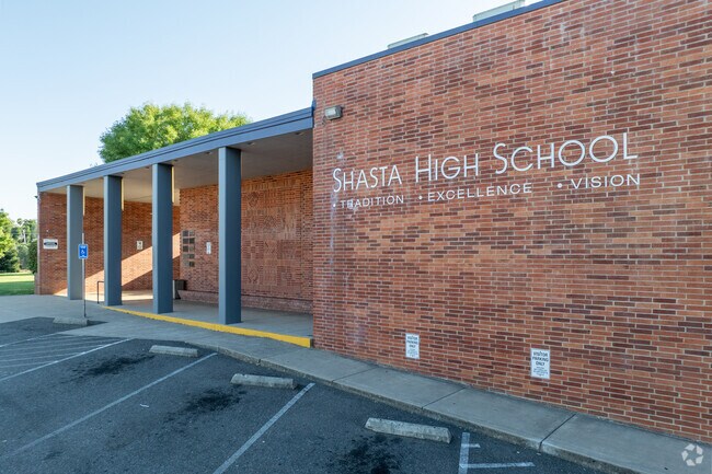 Shasta Plus High School has a 91% graduation rate.