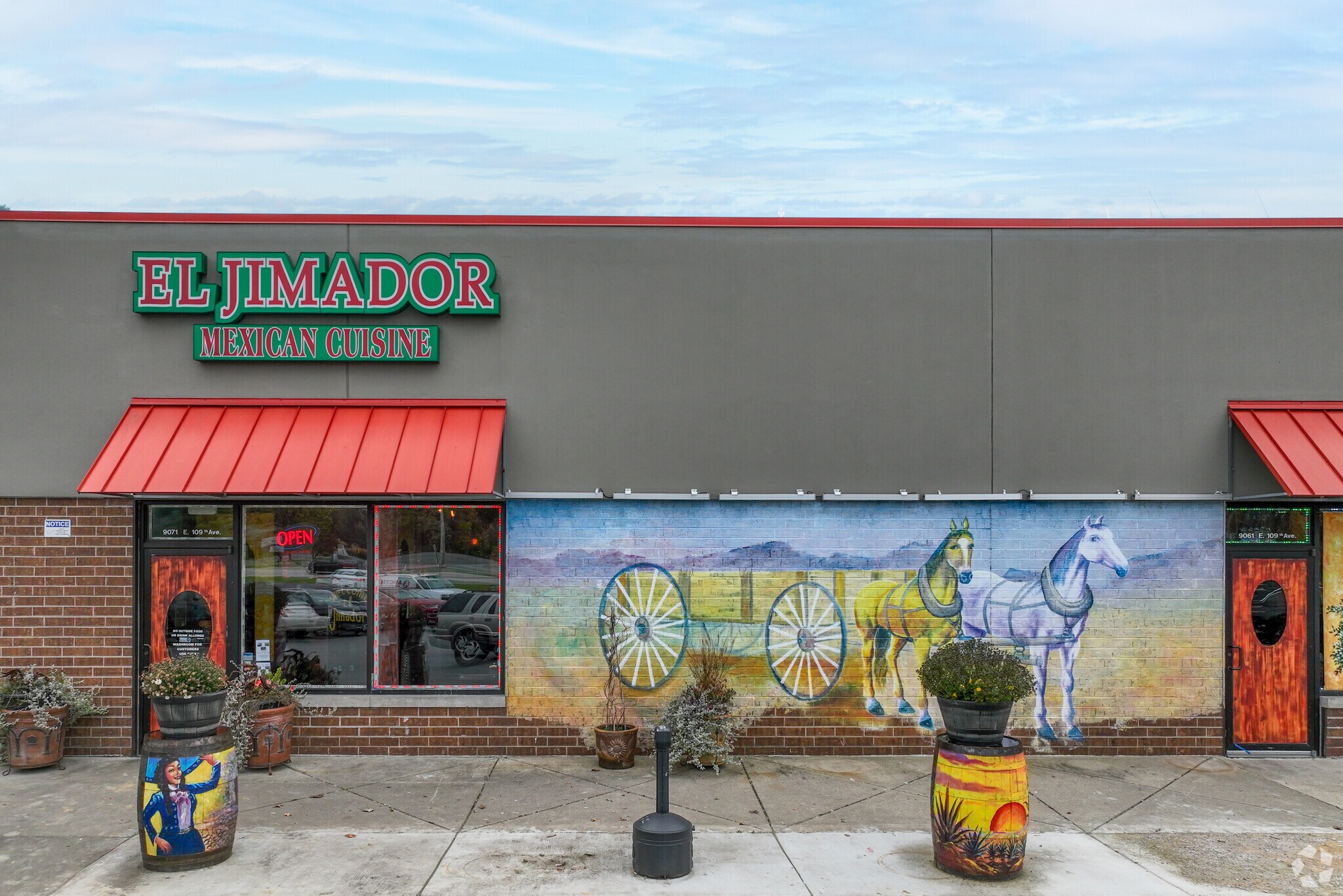 El Jimador, an eatery near Lakes of the Four Seasons, is popular for its Mexican dishes.