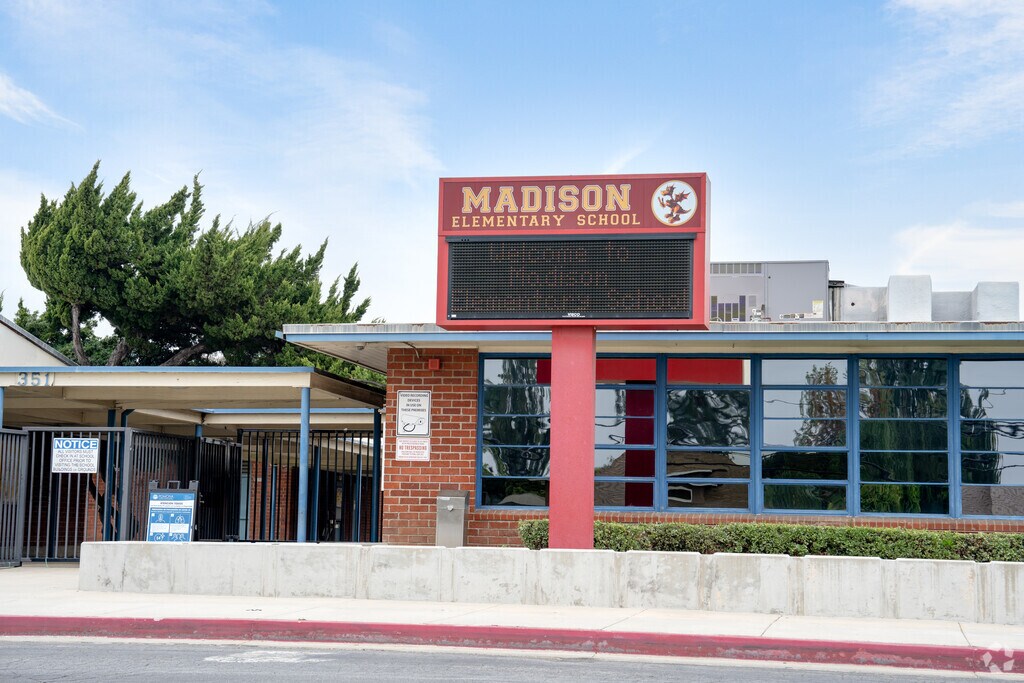 Madison Elementary School in Downtown Pamona is the home of the Dragons.