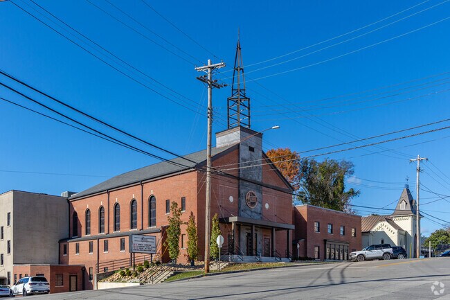 The Mulehouse is a restored church turned events venue in Downtown Columbia.