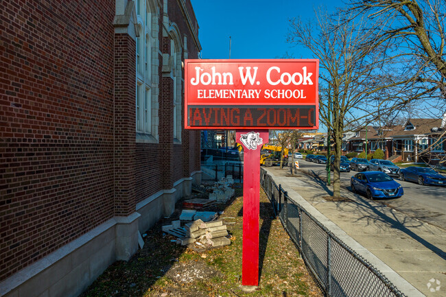 Cook Elementary School is a public school.