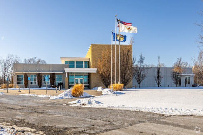 Papillion Police Station can be found near downtwon Papillion.