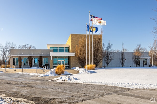 Papillion Police Station is located near downtown Papillion.