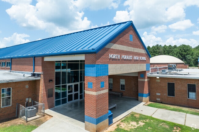 Teachers at North Forrest High School contribute to the school's positive learning environment.