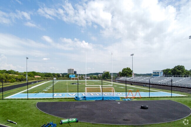 The athletic Field at Eleanor Roosevelt High School in Greenbelt has been home to many great sports battles.