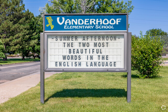 Vanderhoof Elementary School is ranked #358 in Colorado Elementary Schools.