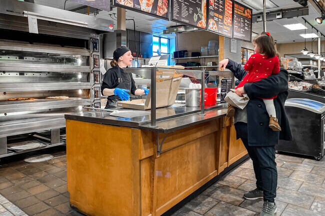 Wegmans offers a large selection of freshly made pizzas in Bradley Gardens.