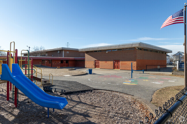 Kids have a great time at M. Virgina Cunningham Elementary School in Pawtucket.
