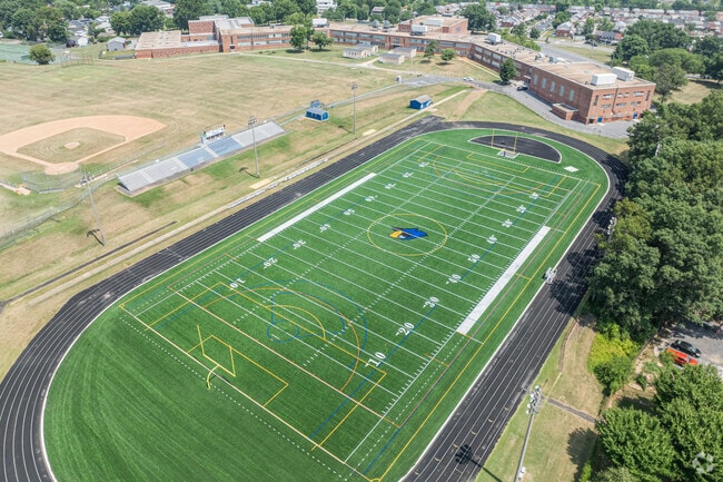 Kenwood High School emphasizes academic achievement and personal growth.