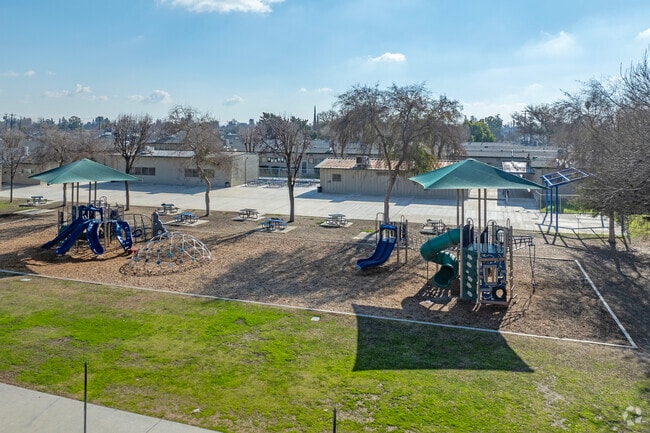 The playground at Roosevelt Elementary School in Selma.