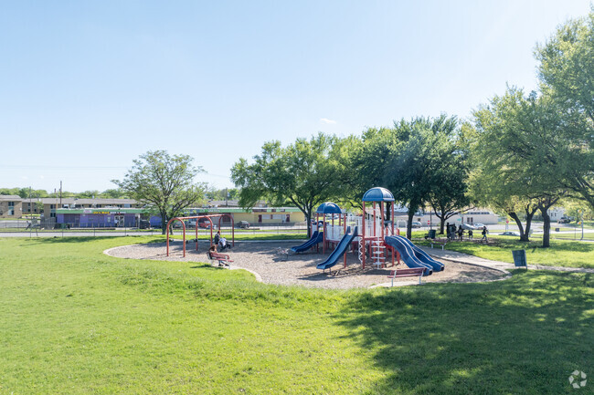 Morningside Middle School has its own state maintained park.