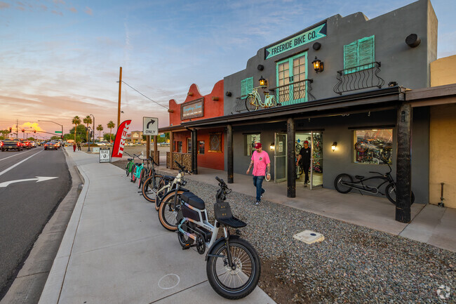 Find your perfect ride at Freeride Bike Co., where Gateway Ranch's biking community gathers.