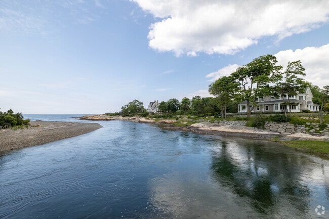 Waterfront homes in Cohasset offer luxury living with private access to the bay.
