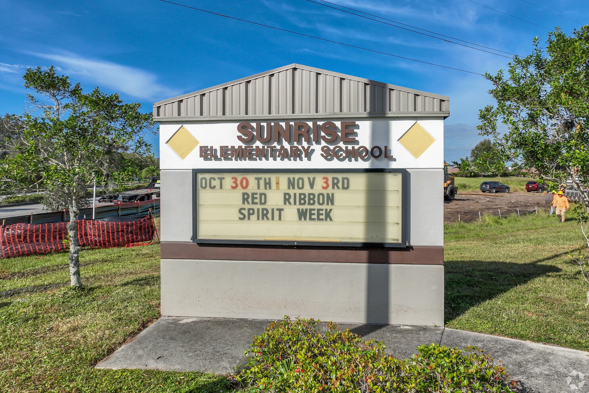 Sunrise Elementary is located on Mara Loma Blvd, and it serves the Grant-Valkaria community.