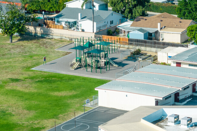 Your kids will never want to leave the playground at Alicia Cortez Elementary.