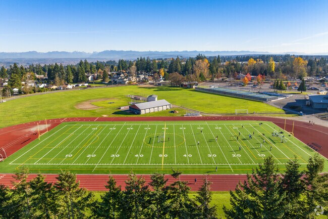 Cascade High School is public and located in the Pinehurst neighborhood.
